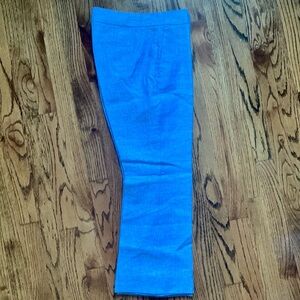 ❤️J. Crew Blue Hayden Linen Blend Crop Pants / Size 6P